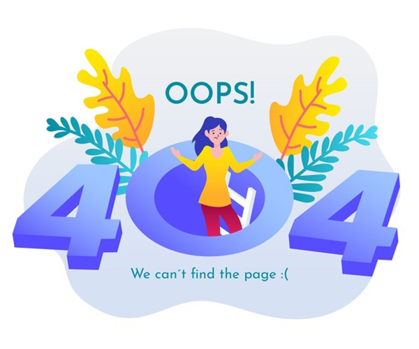 نکات طراحی صفحه 404